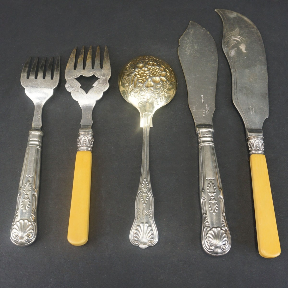 English Silverplate Serving Pieces
