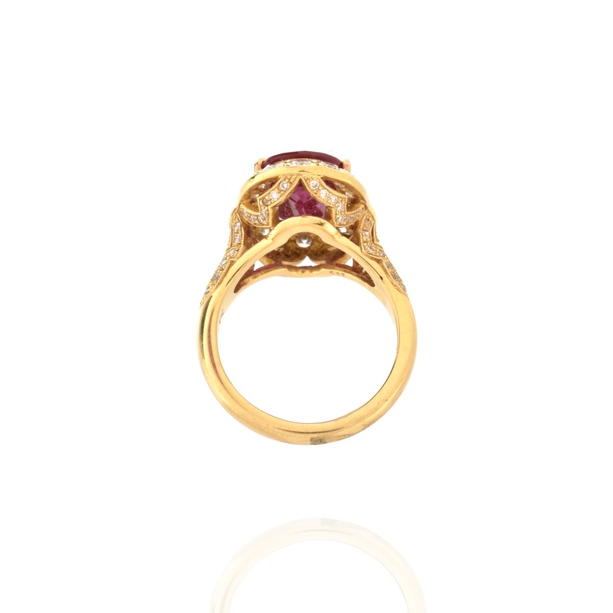 GRS Ruby, Diamond and 18K Ring