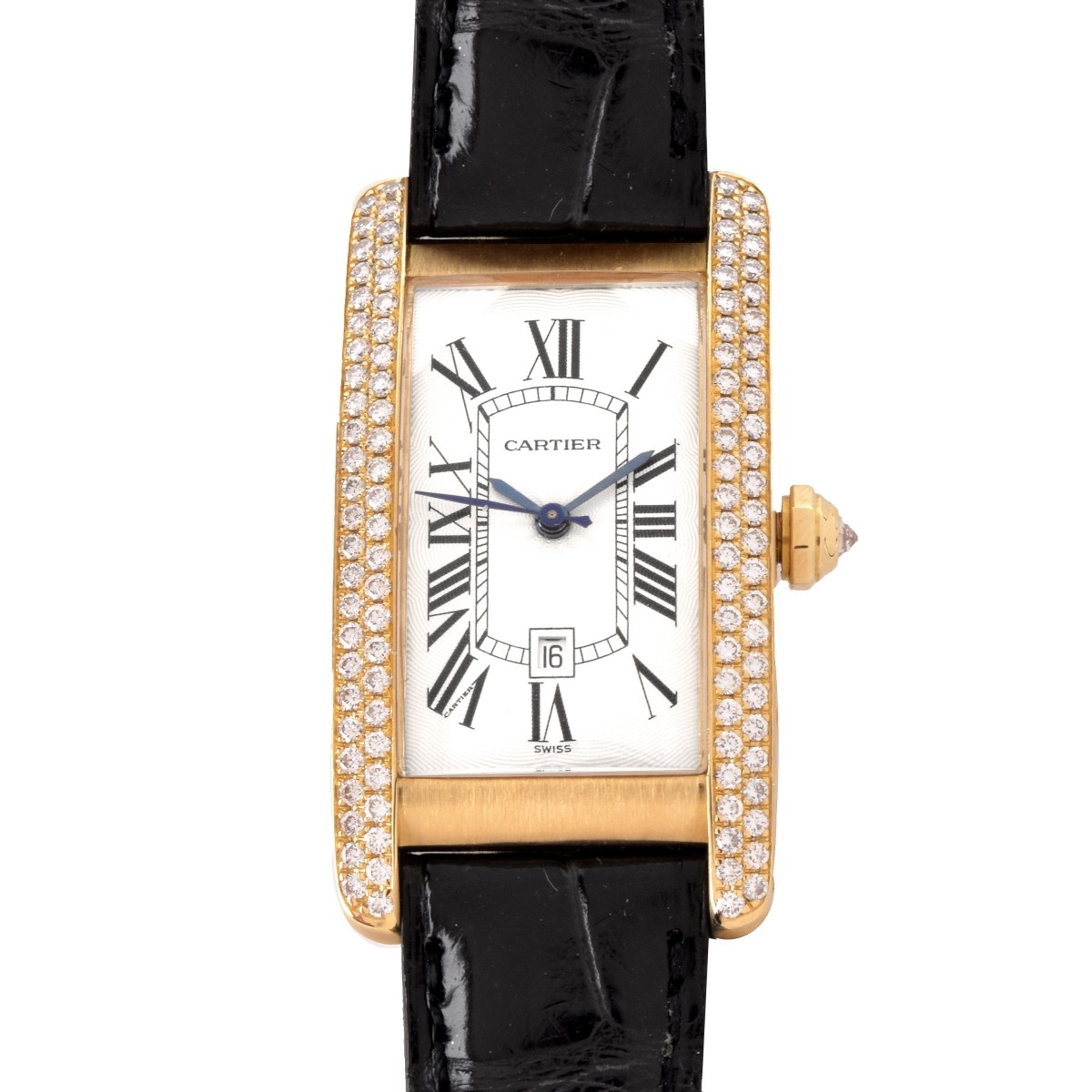 Cartier Tank Americaine 18K Watch