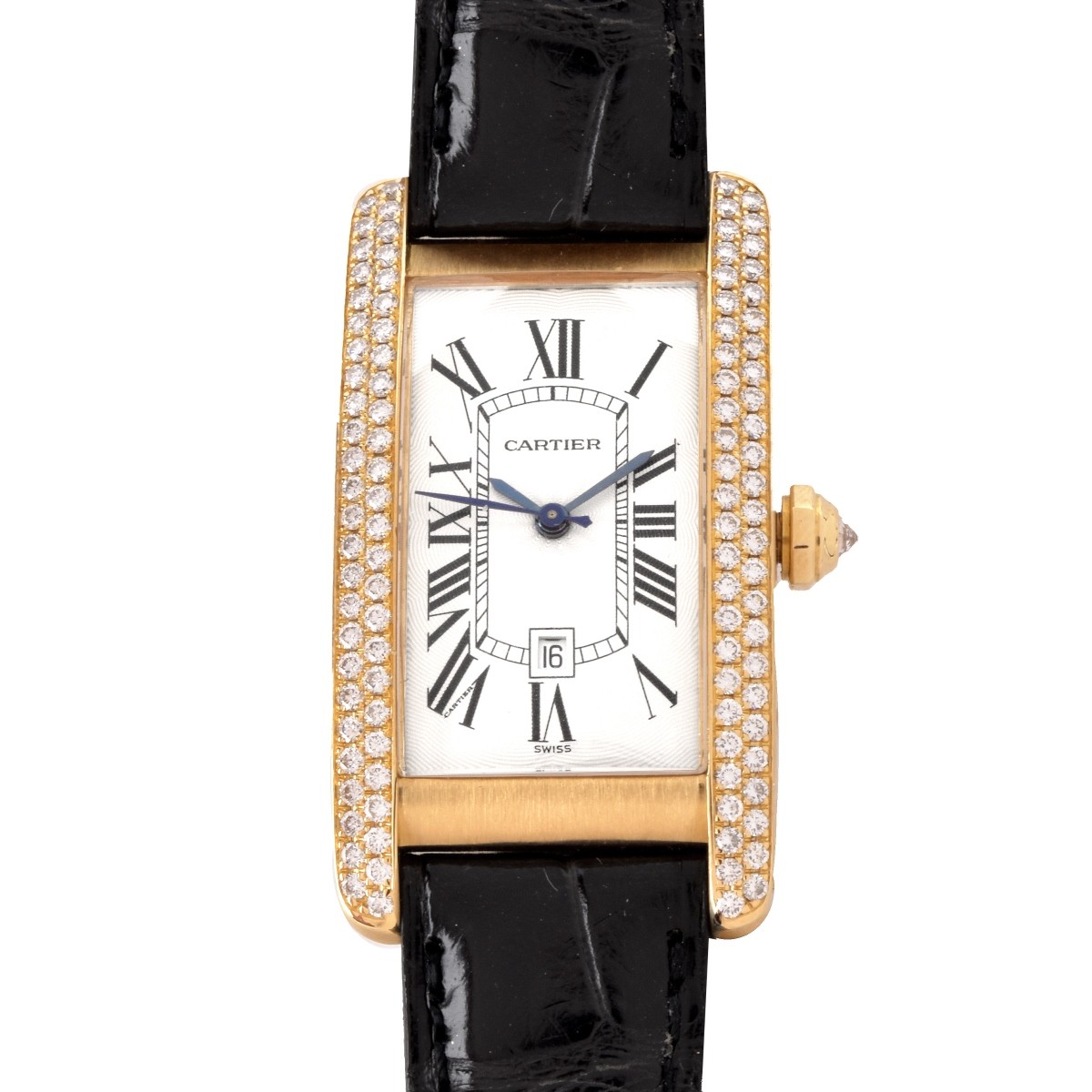 Cartier Tank Americaine 18K Watch