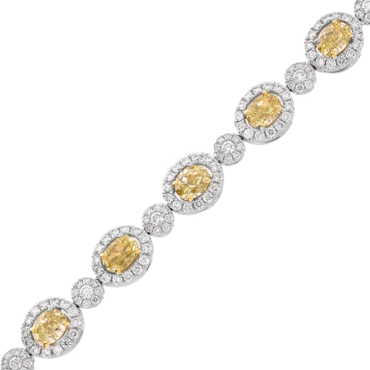 Diamond and 18K Bracelet