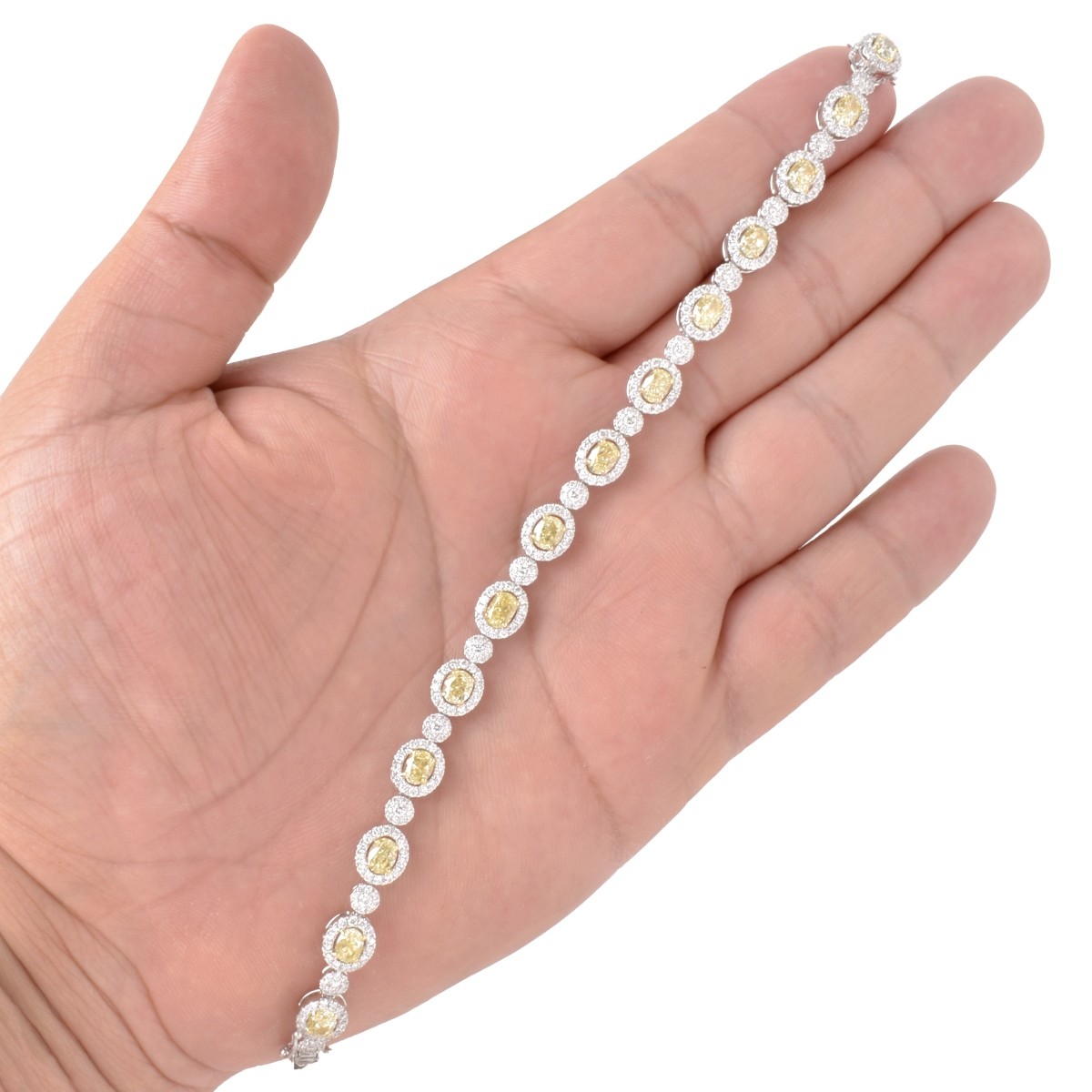 Diamond and 18K Bracelet