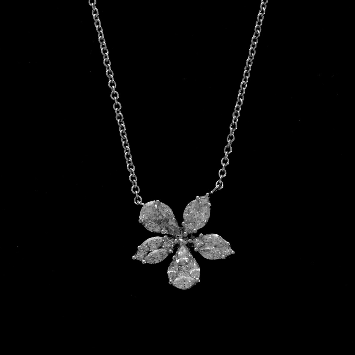 Diamond and 18K Necklace