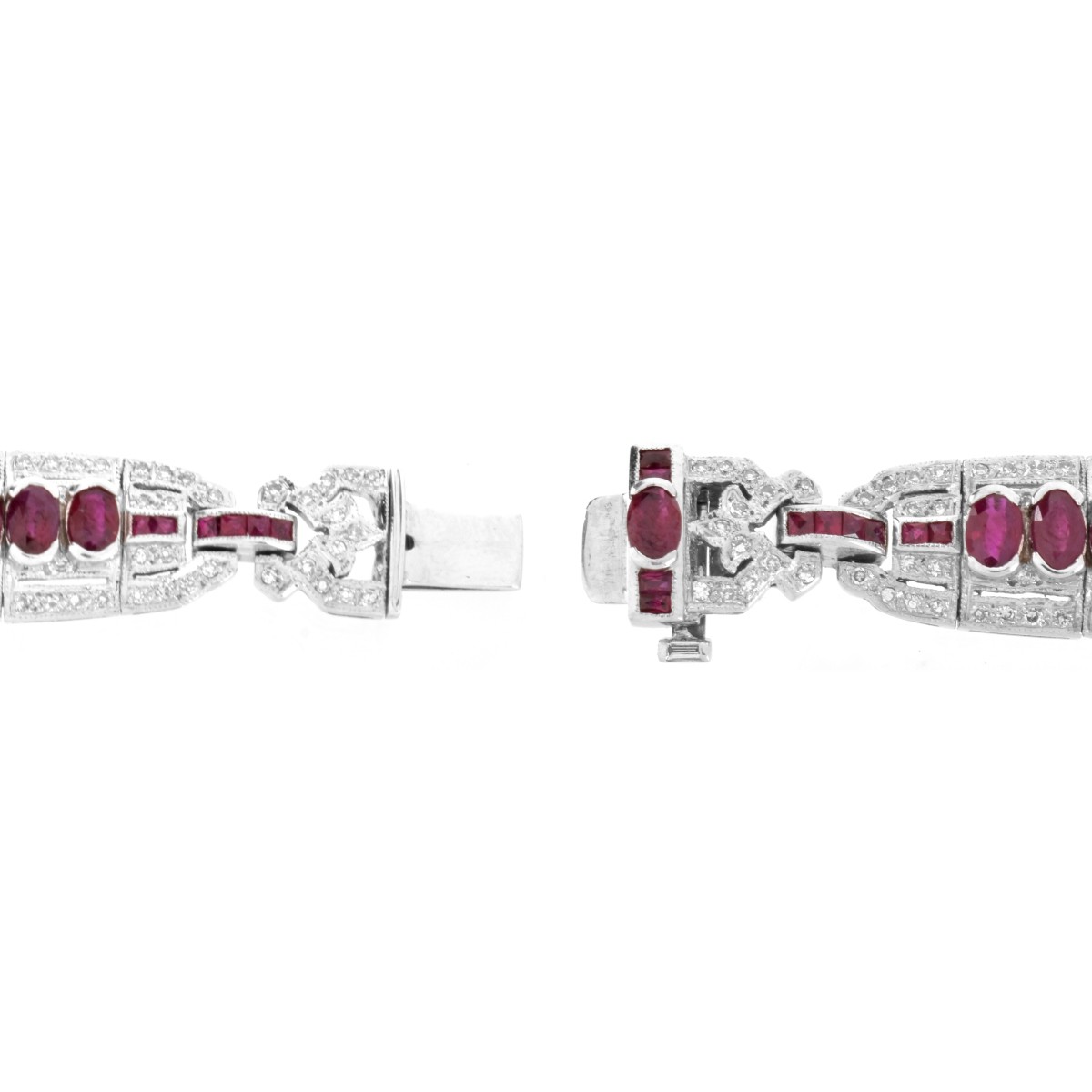 Ruby, Diamond and 18K Bracelet