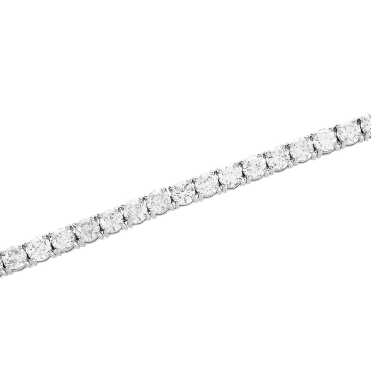 Diamond and 14K Tennis Bracelet