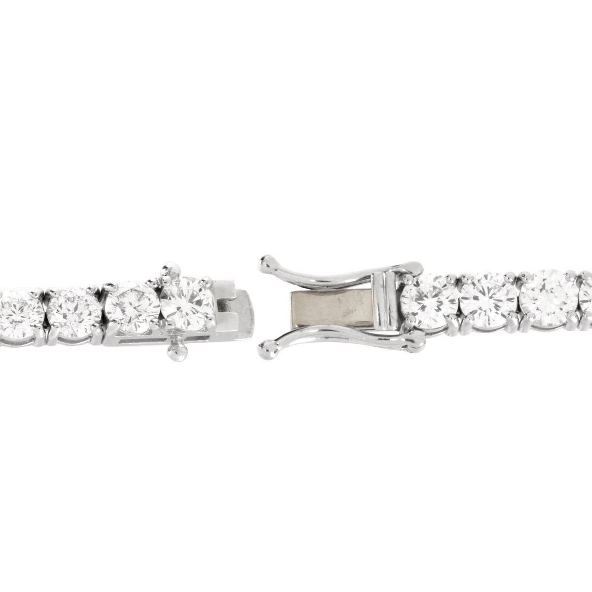 Diamond and 14K Tennis Bracelet