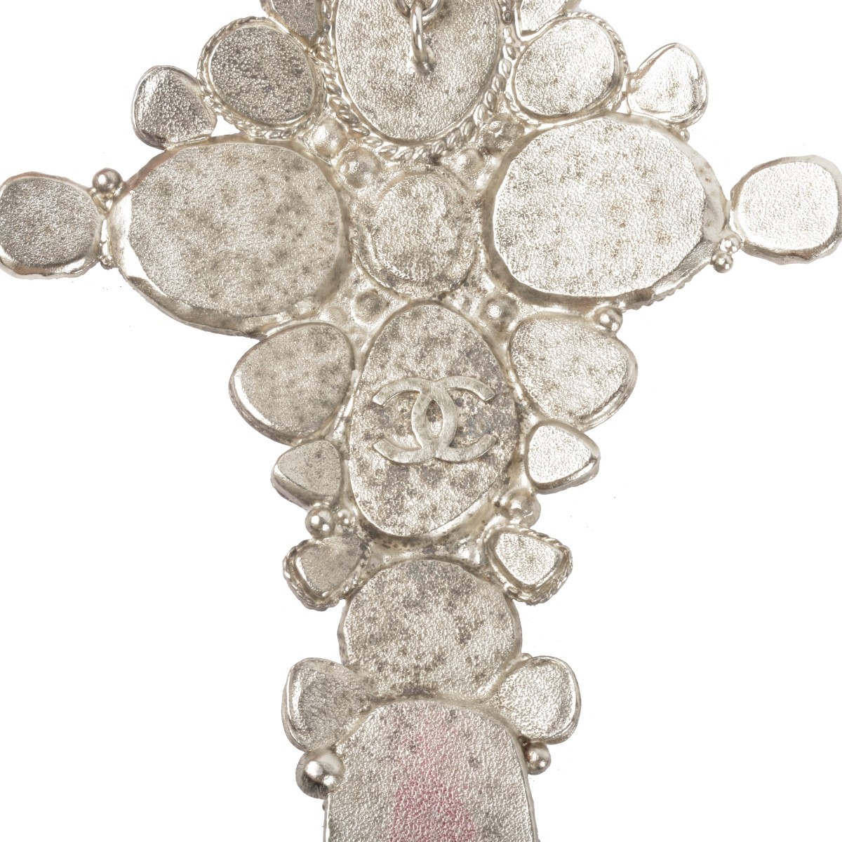 Chanel Gripoix Cross Necklace