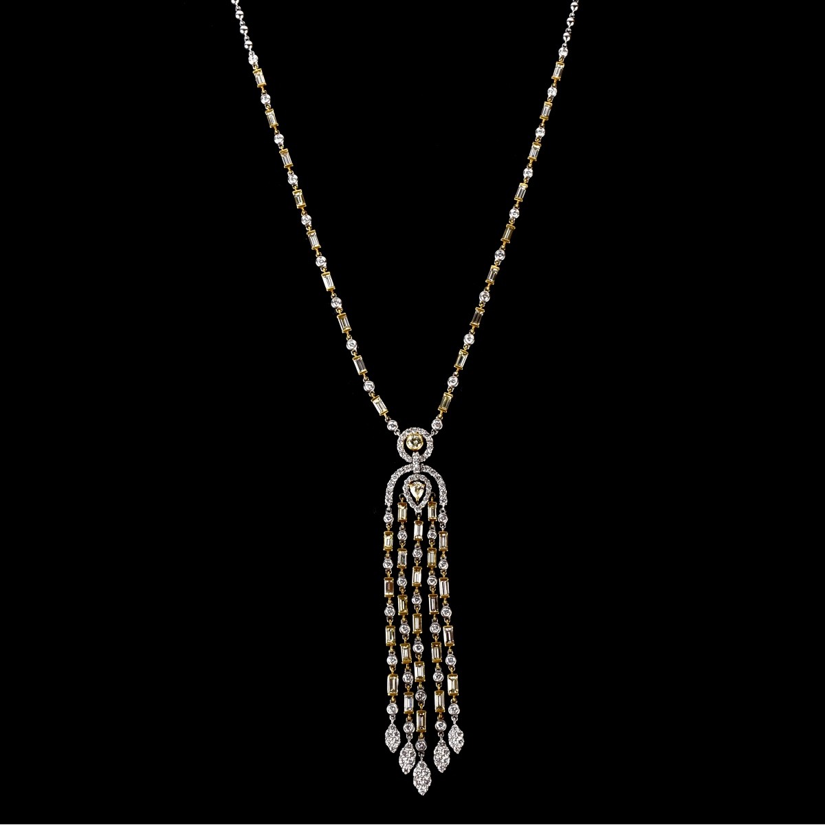 Diamond and 18K Necklace