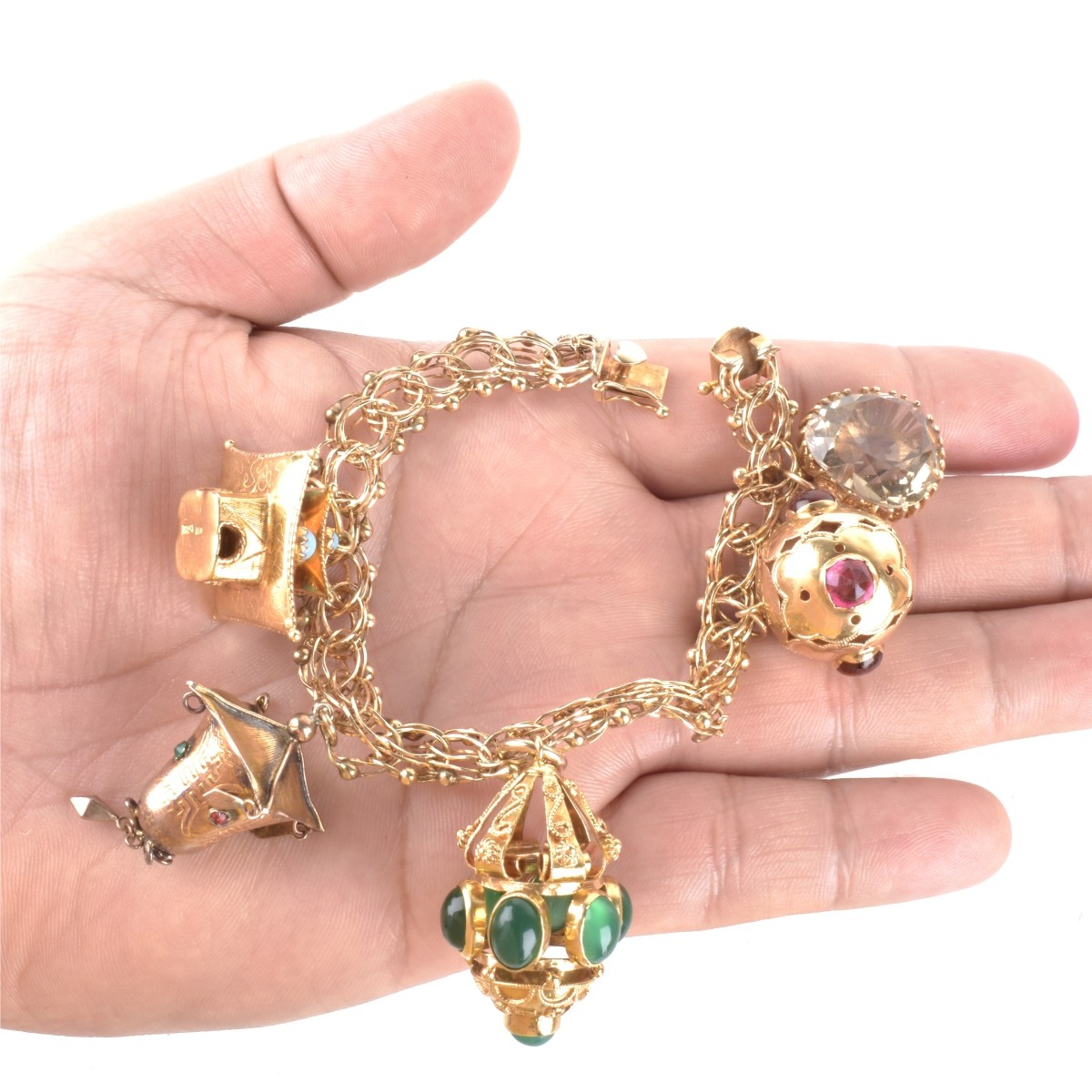 14K Charm Bracelet