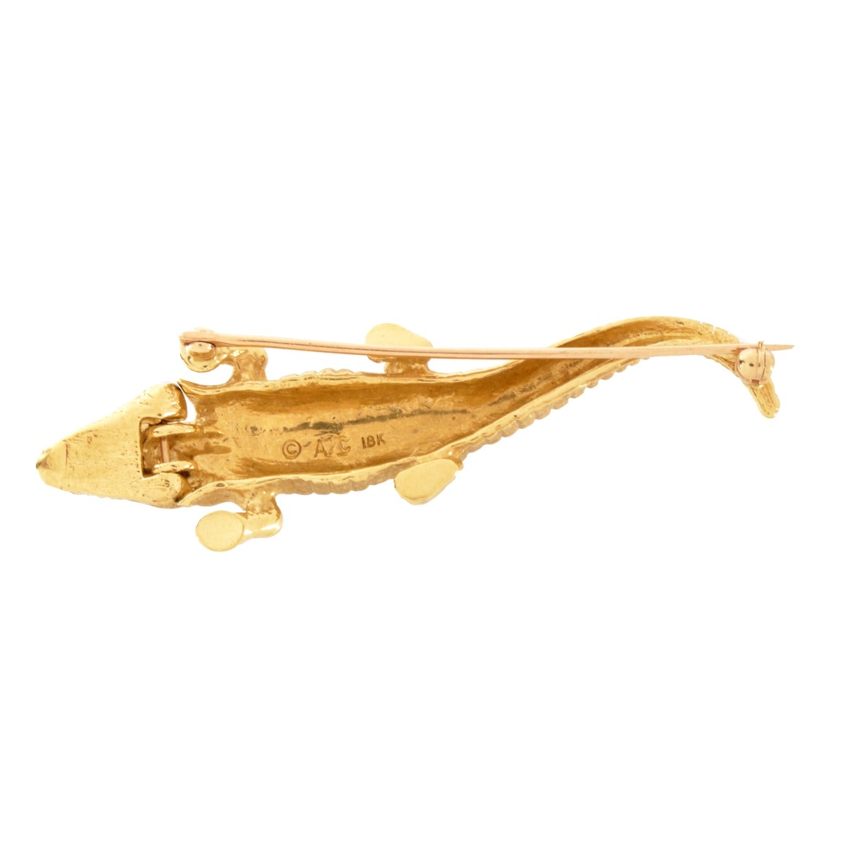 18K Brooch