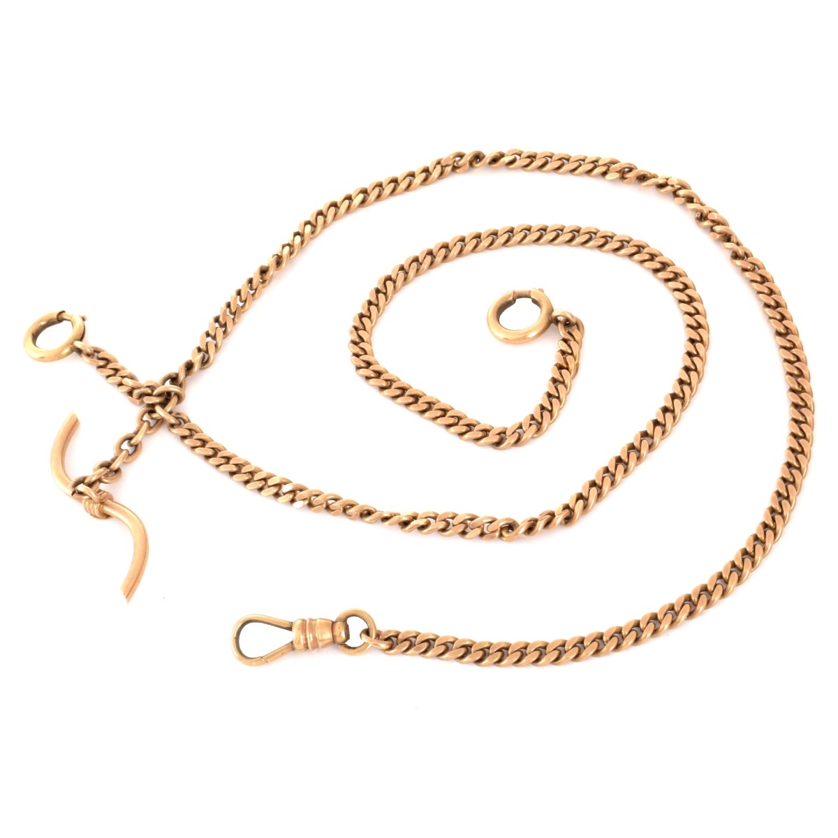 14K Pocket Watch Chain