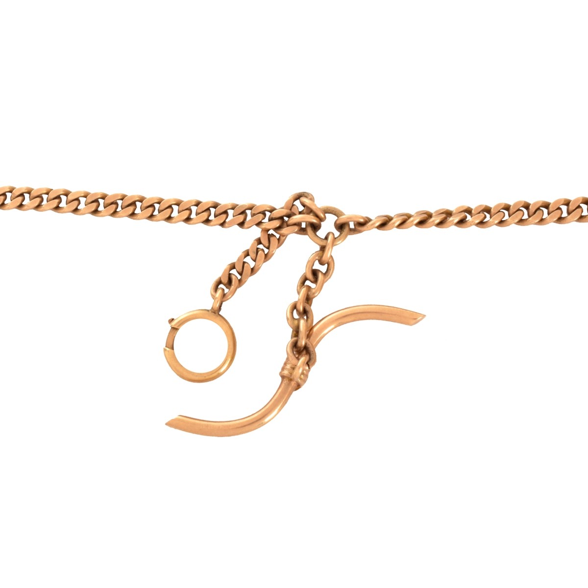 14K Pocket Watch Chain