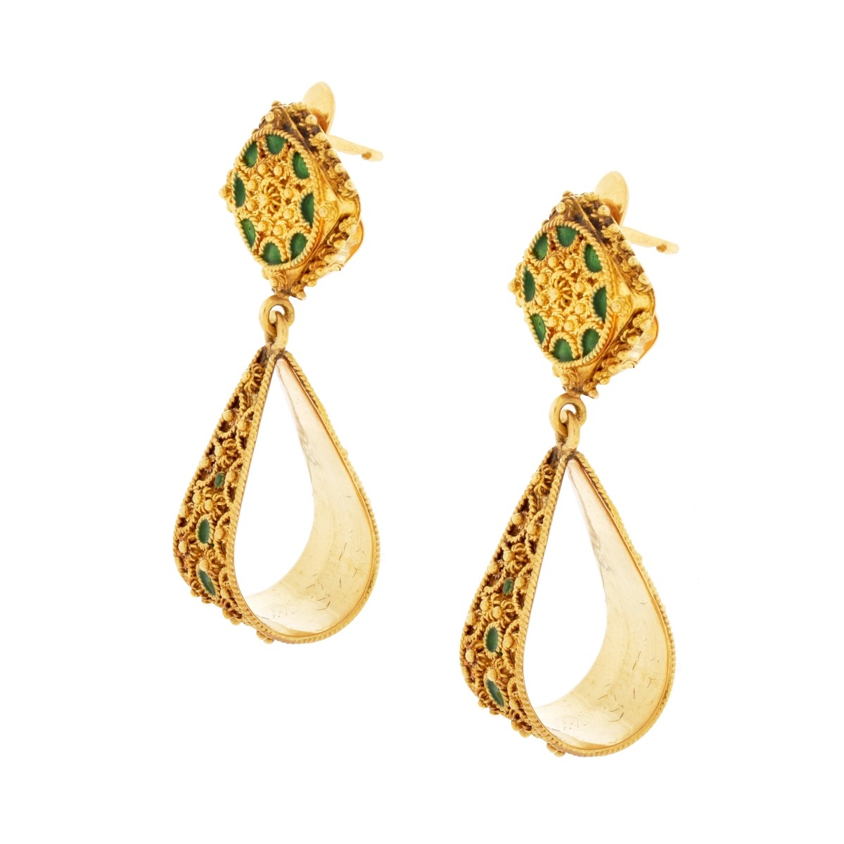 18K Earrings