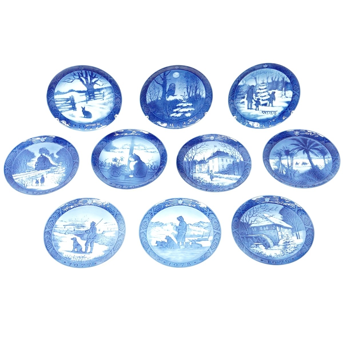 Royal Copenhagen Christmas Plates