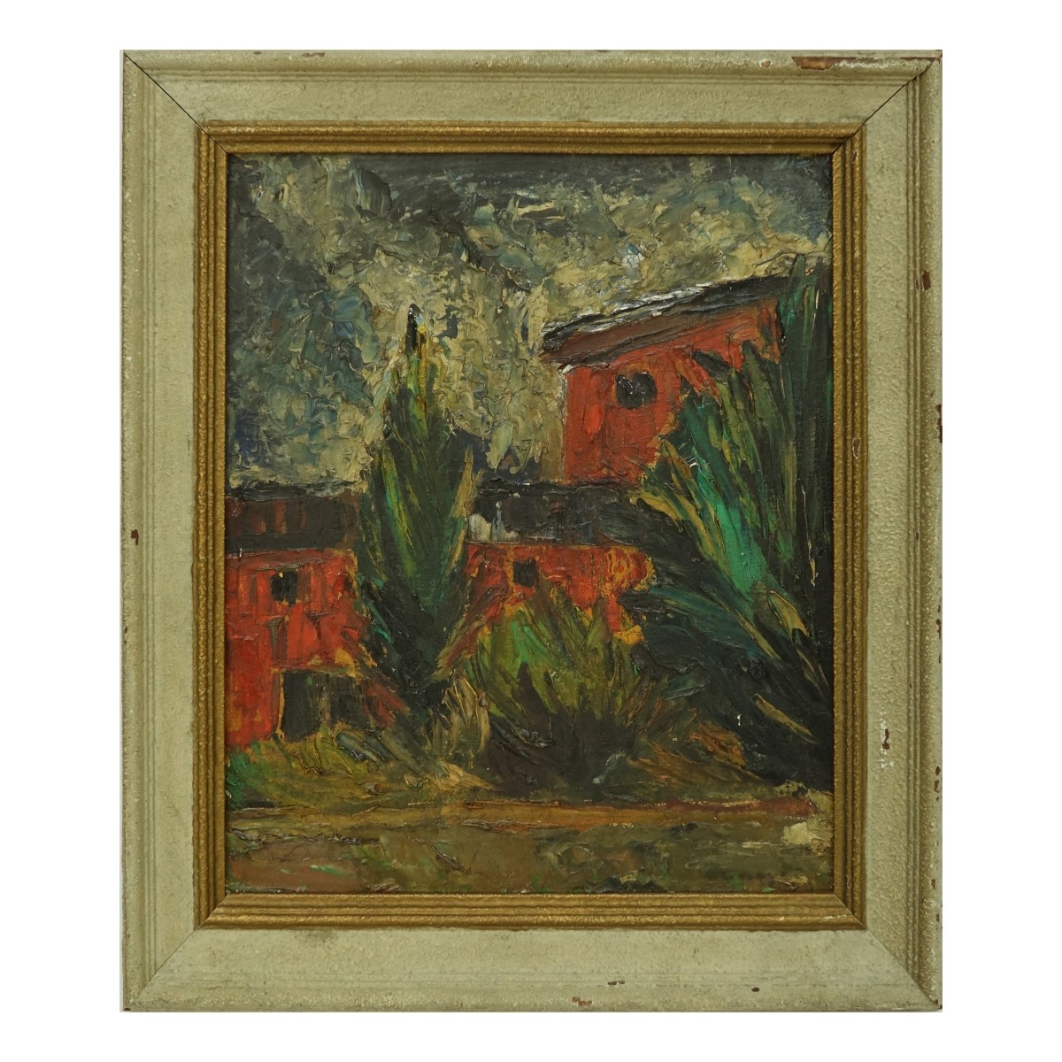 German Expressionist School O/C signed