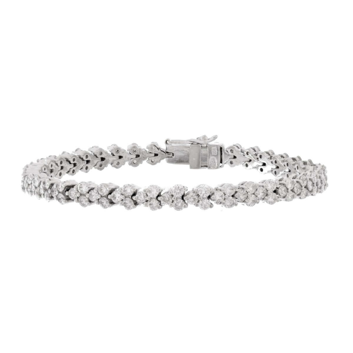 Diamond and 18K Bracelet