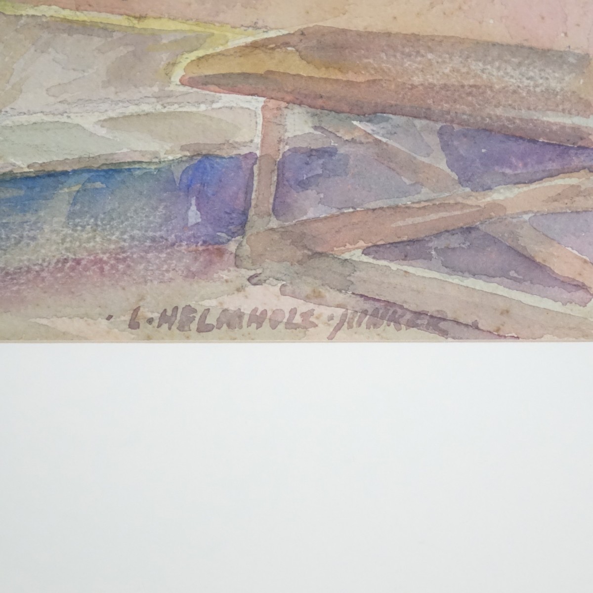 2 Leo Helmholz Junker (1880 - 1972) Watercolors