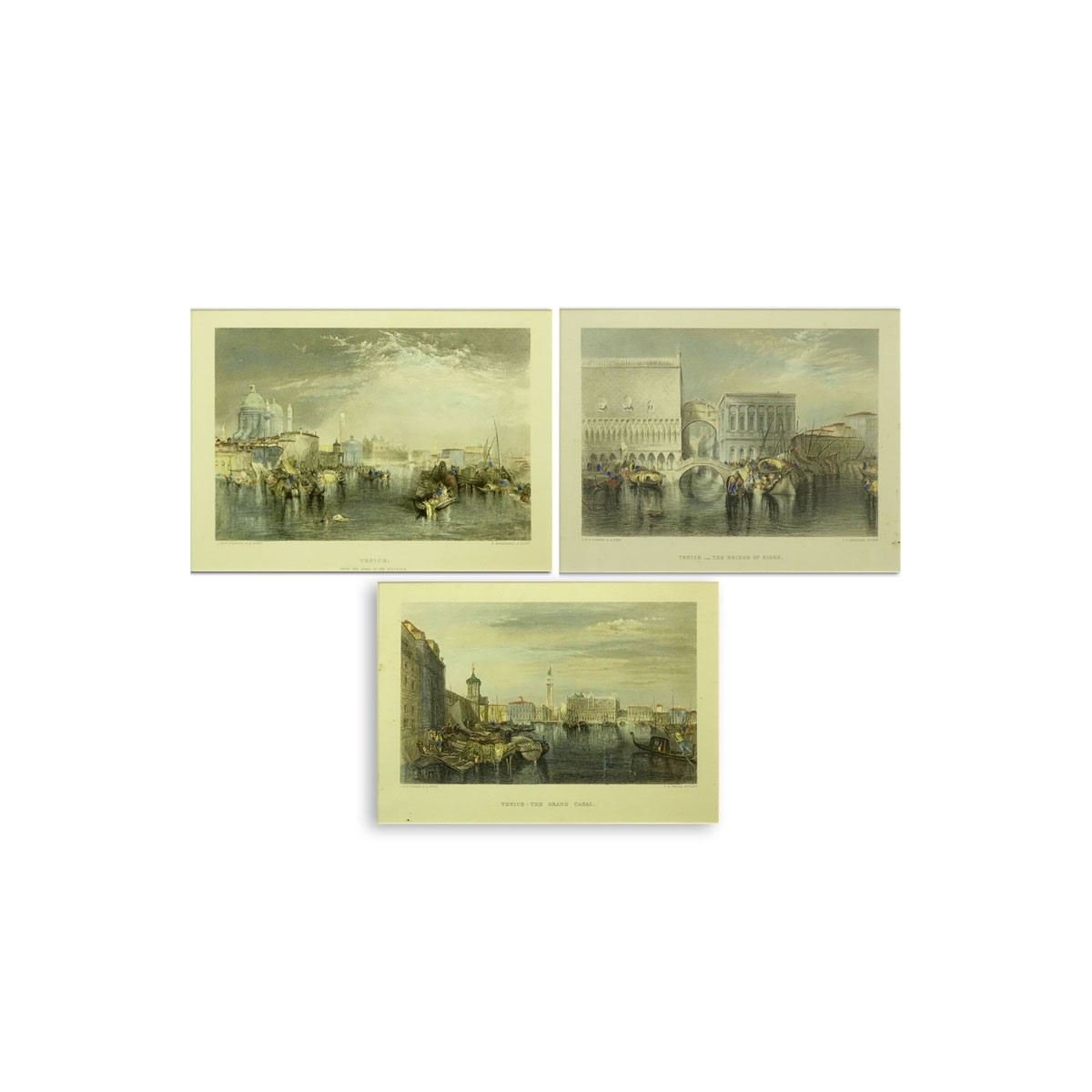 Three (3) After: J M W Turner, British (1775-1851)