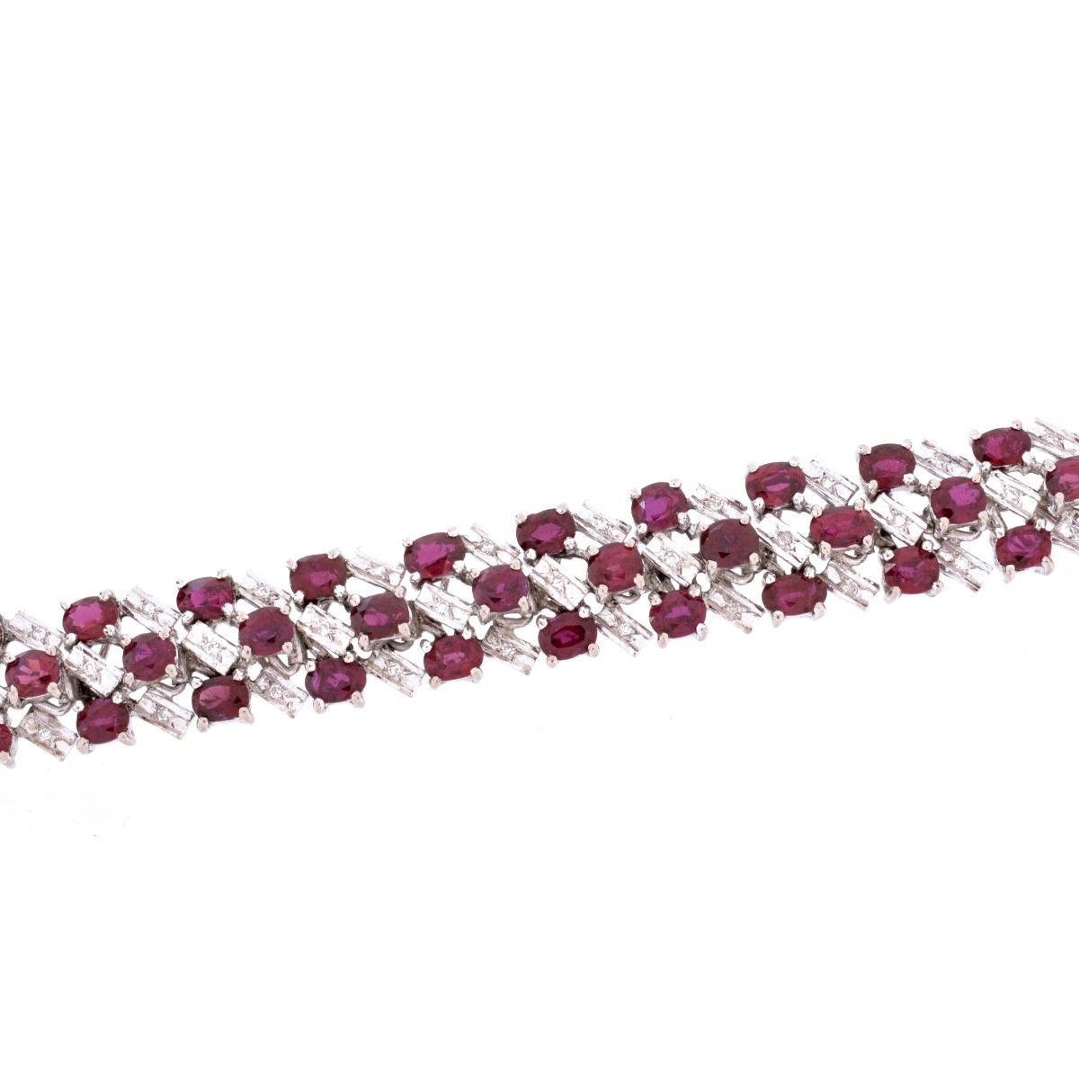 Ruby, Diamond and 18K Bracelet