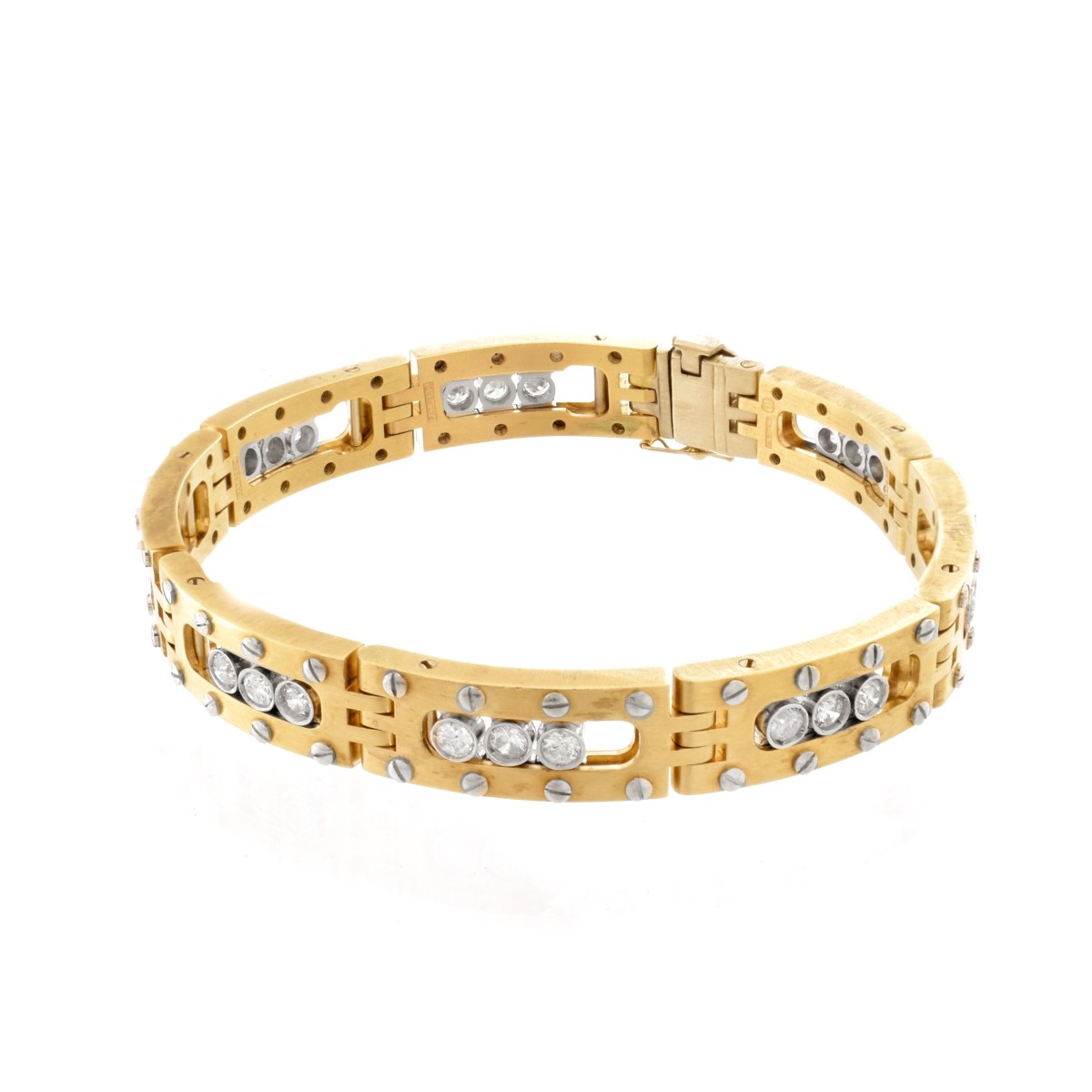 Diamond and 14K Bracelet