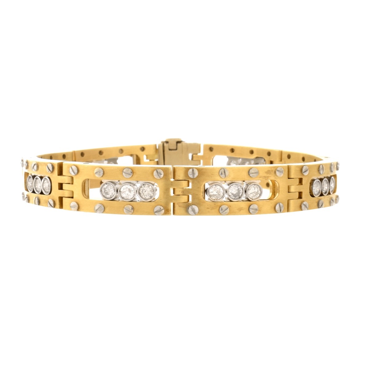 Diamond and 14K Bracelet