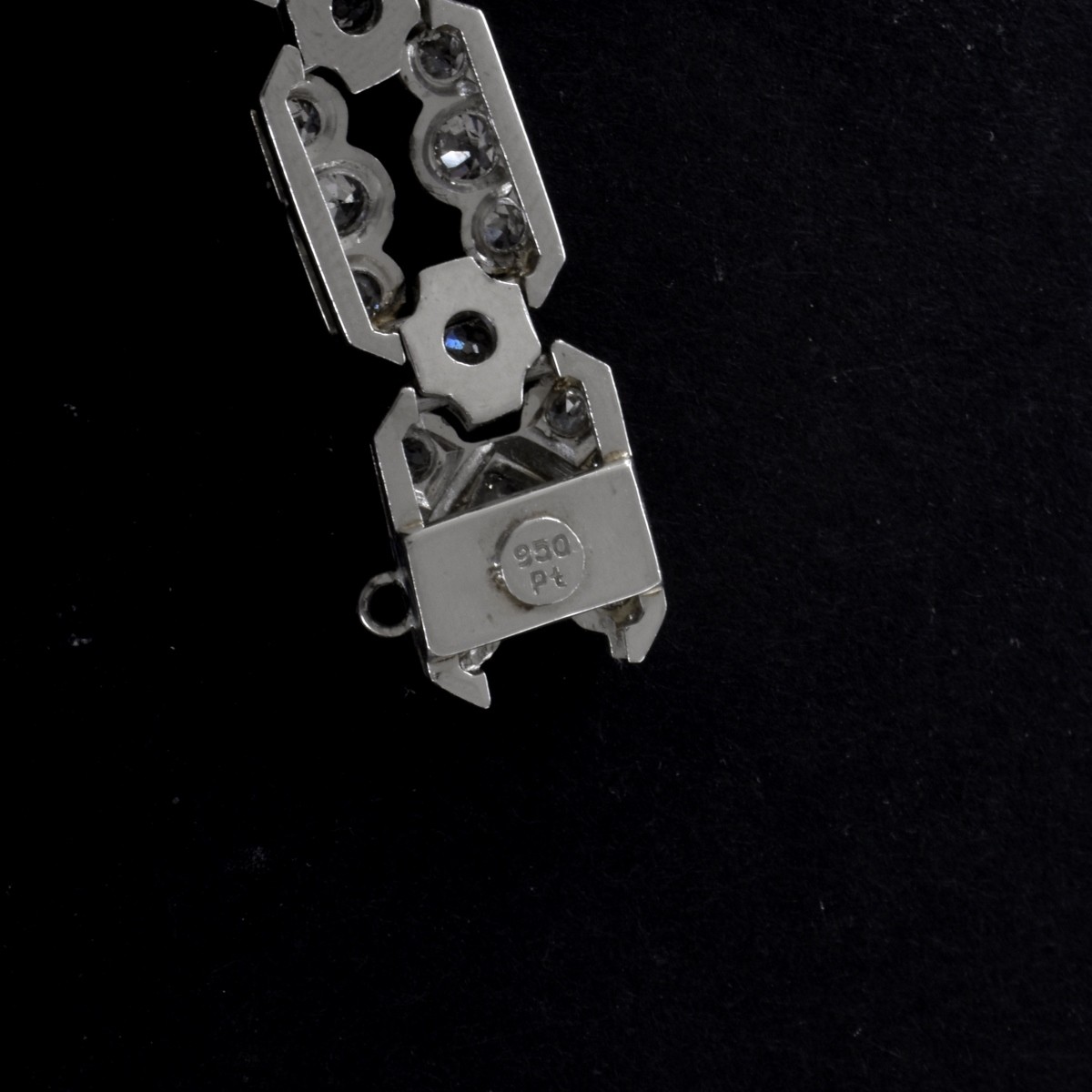 Diamond and Platinum Tennis Bracelet