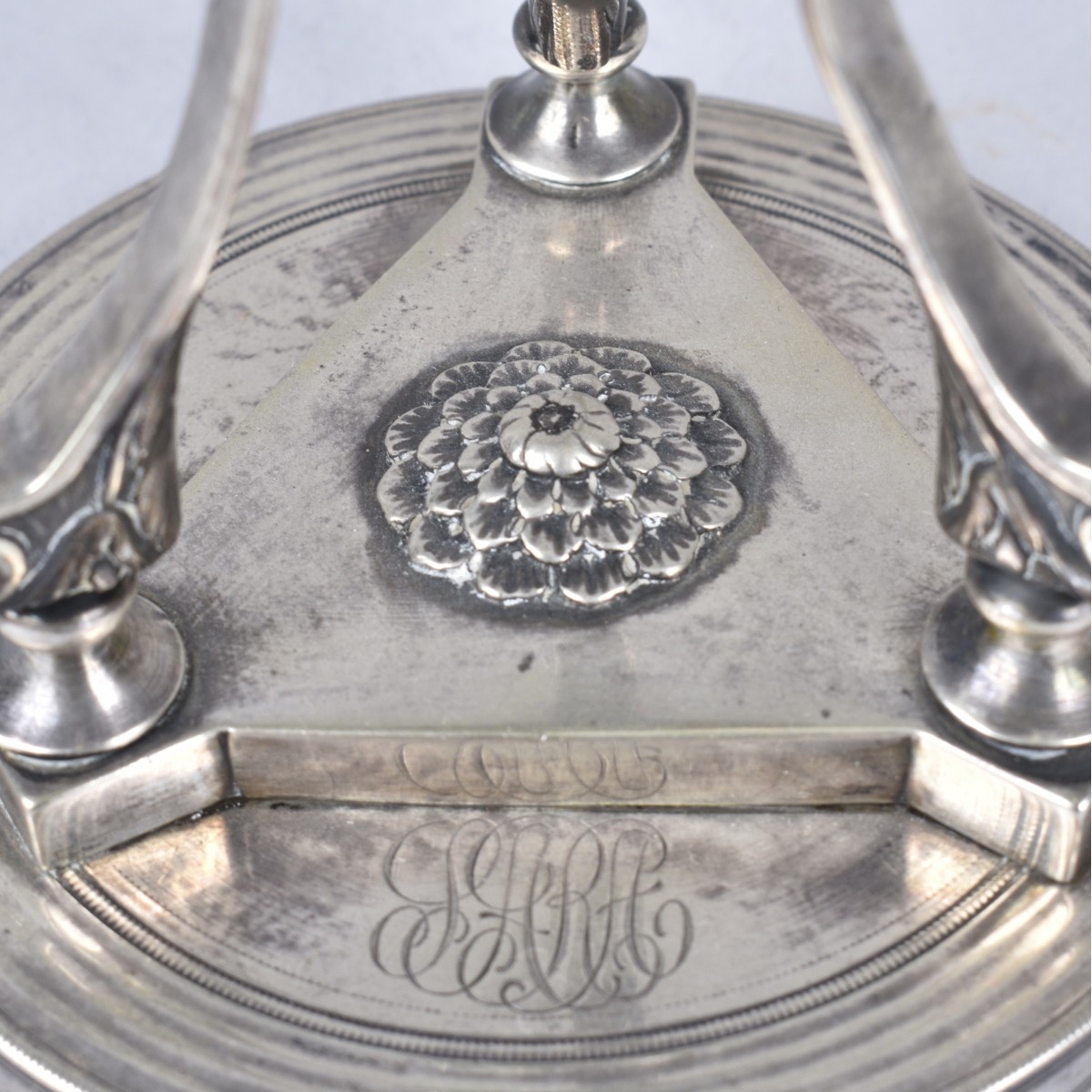 18th C. Mexican Silver Candlestick