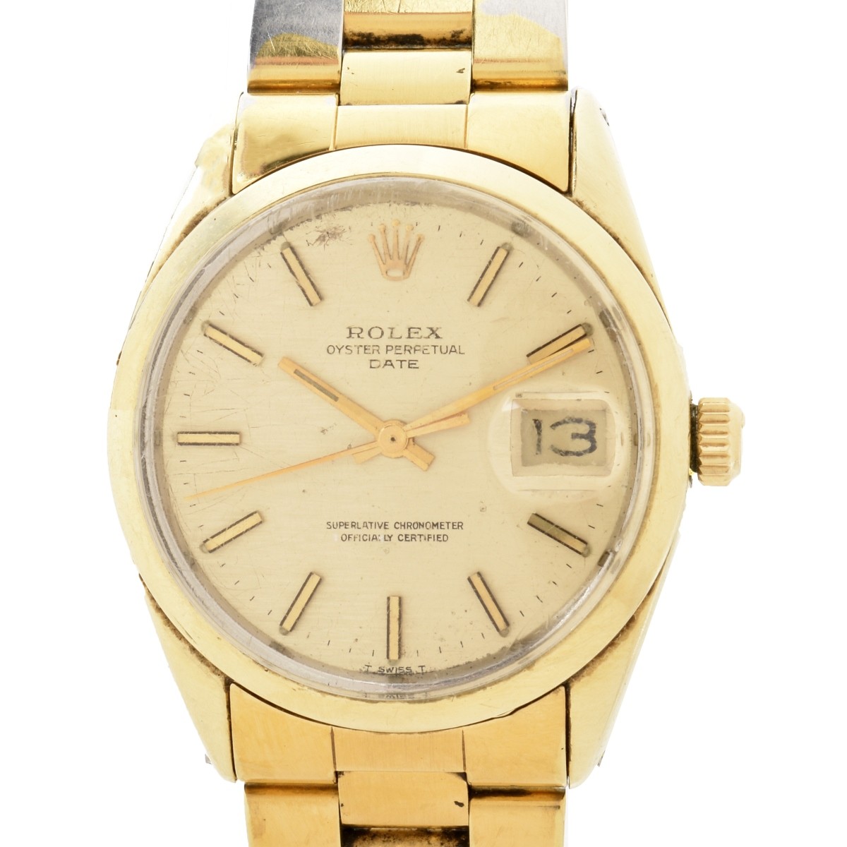 Rolex Oyster Perpetual Date Ref. 15505