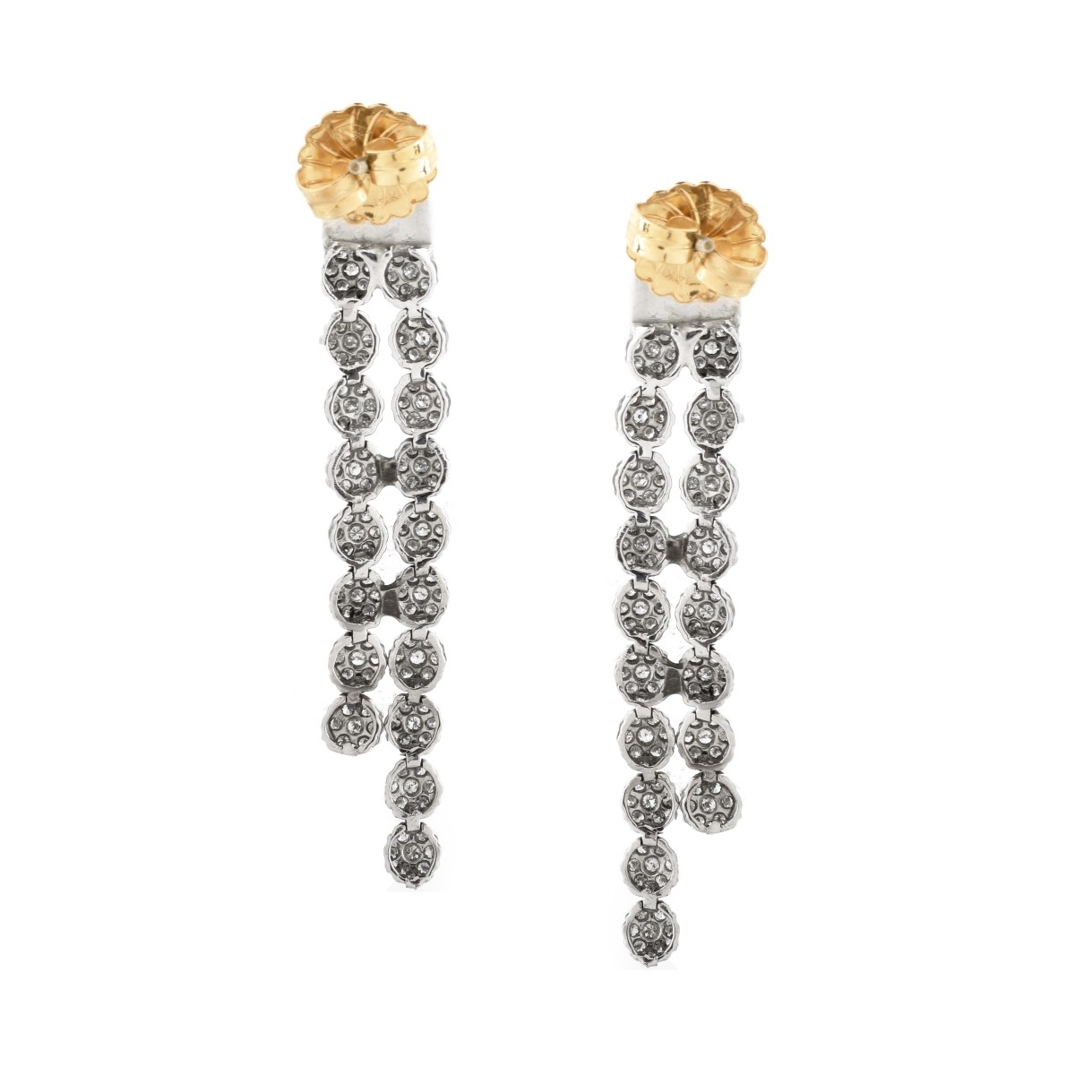 Diamond and 14K Earrings