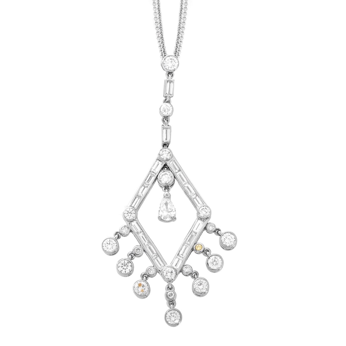 Diamond and 18K Necklace