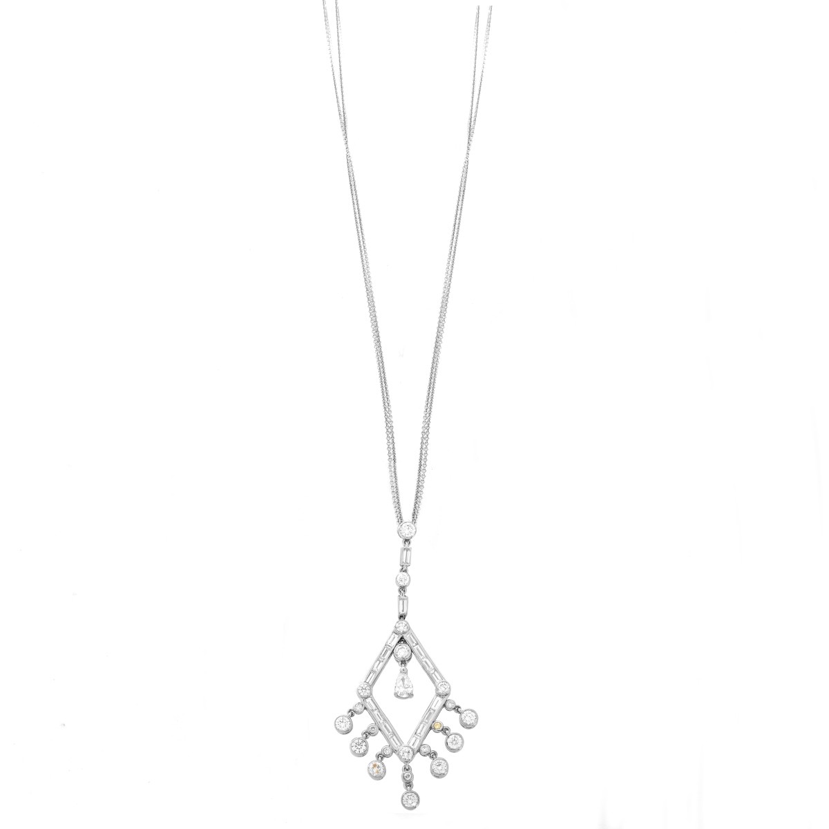 Diamond and 18K Necklace