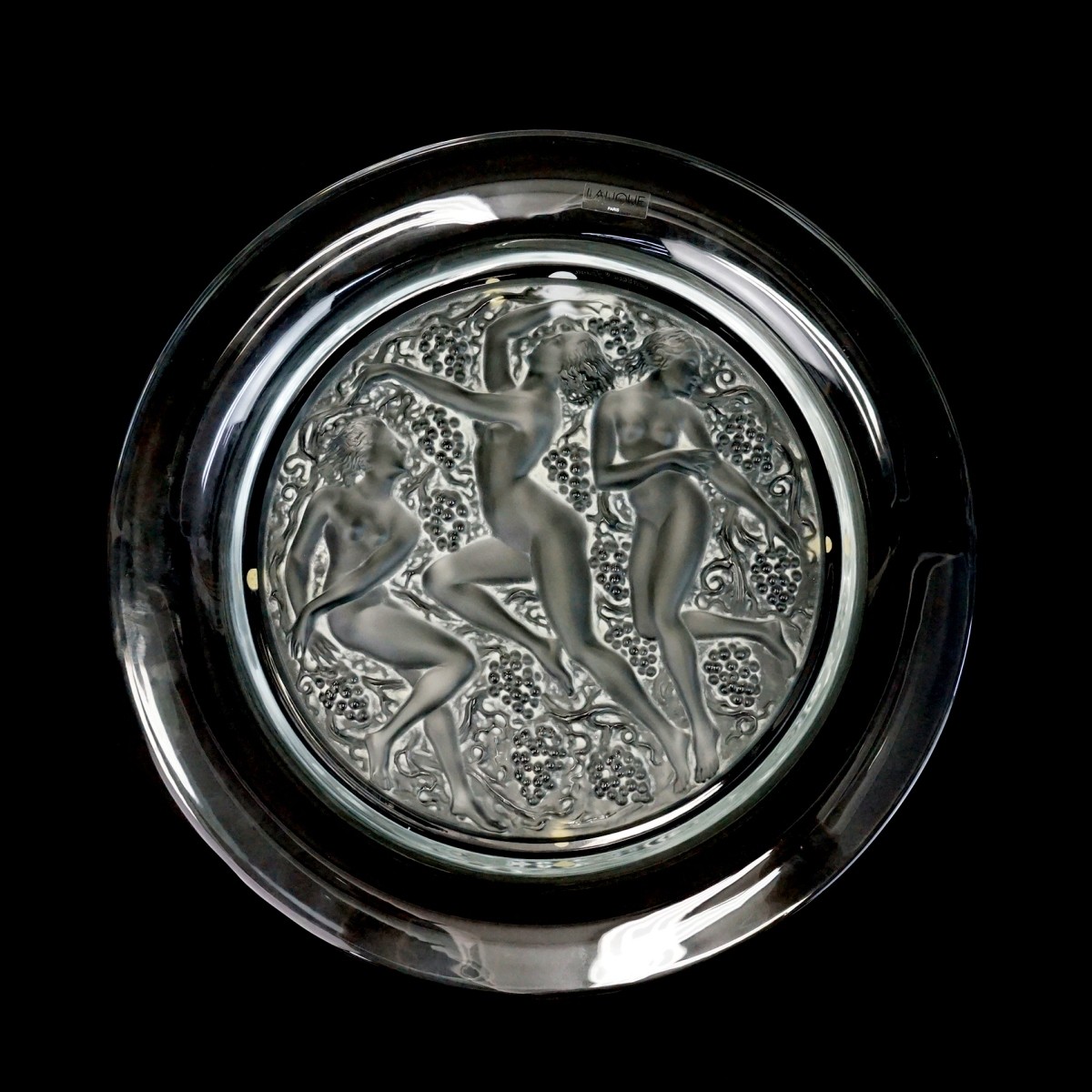 Lalique Charger Bacchantes