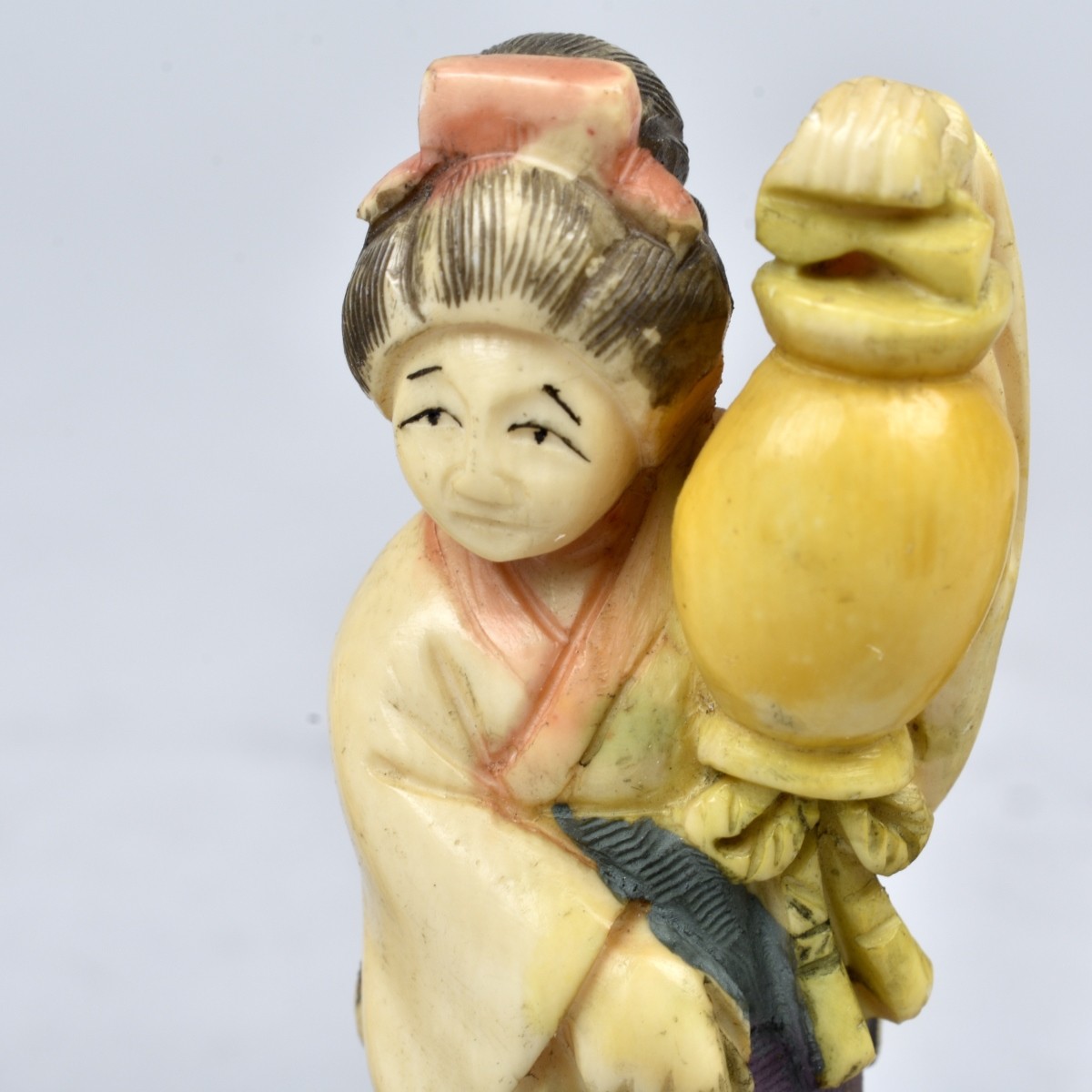 Three Japanese Netsuke Figurines