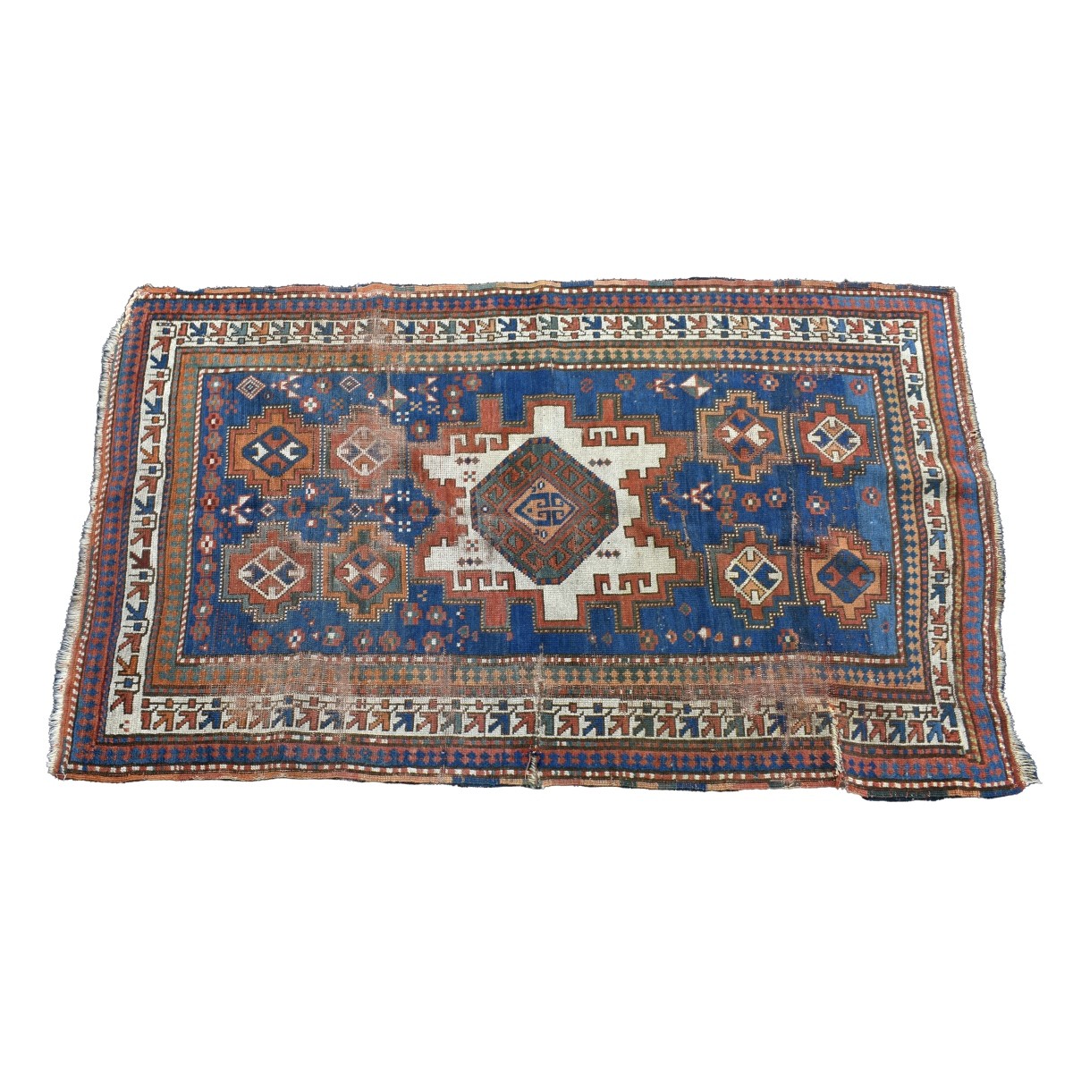 Semi Antique Caucasian Rug