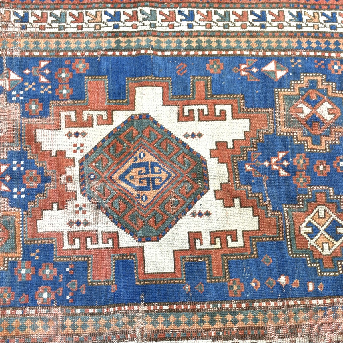 Semi Antique Caucasian Rug