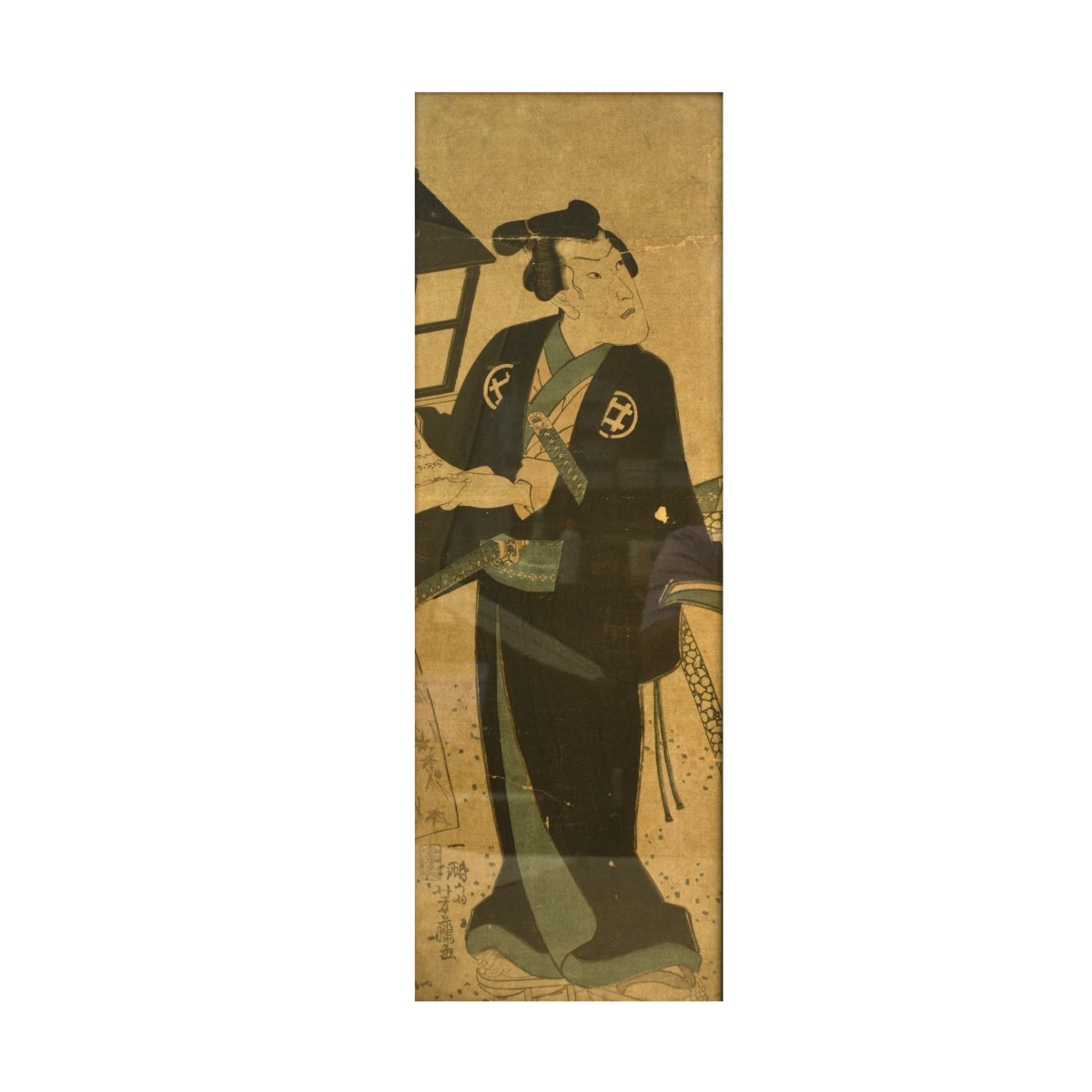 18th C. Japanese Woodblock Print