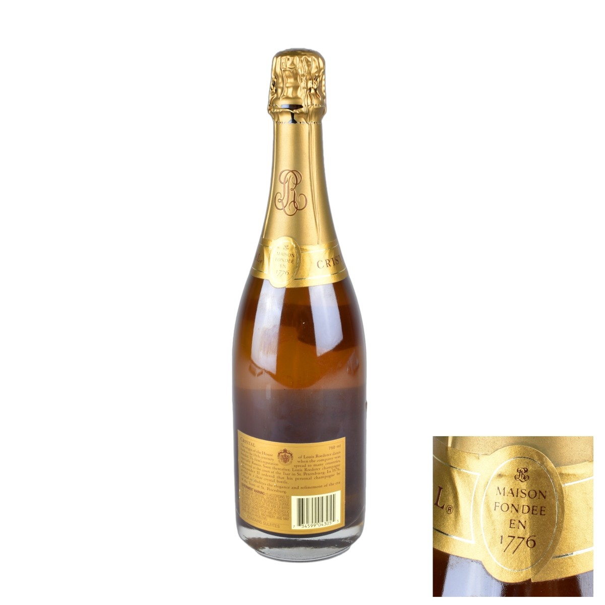 Vintage 1993 Louis Roederer Cristal Champagne