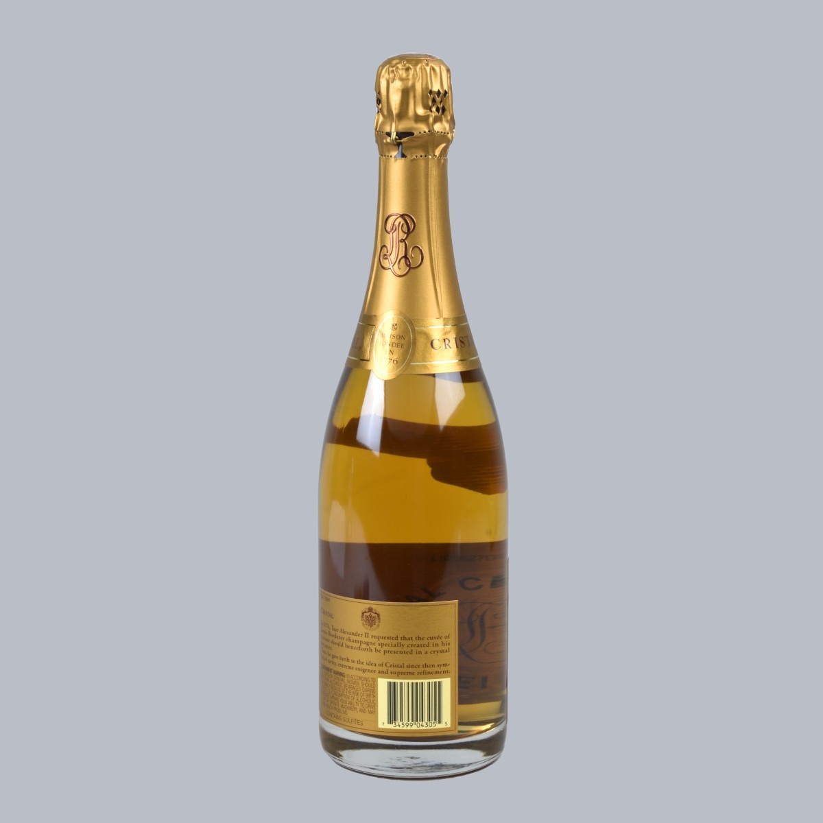 Vintage 2000 Louis Roederer Cristal Champagne