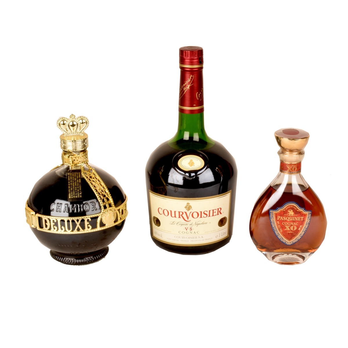 Three Assorted Bottles