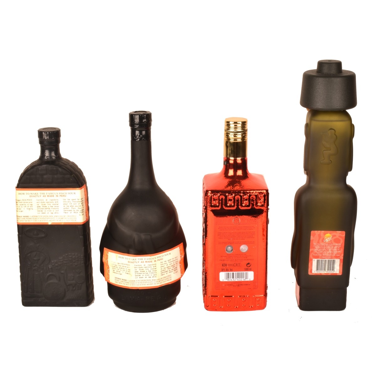 Four Assorted Bottles
