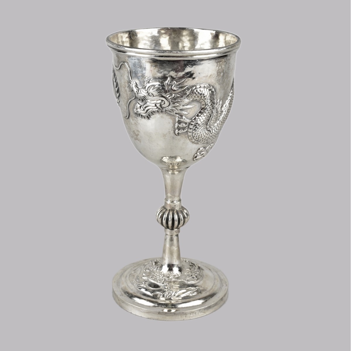 Wang Hing & Co Chinese Silver Chalice