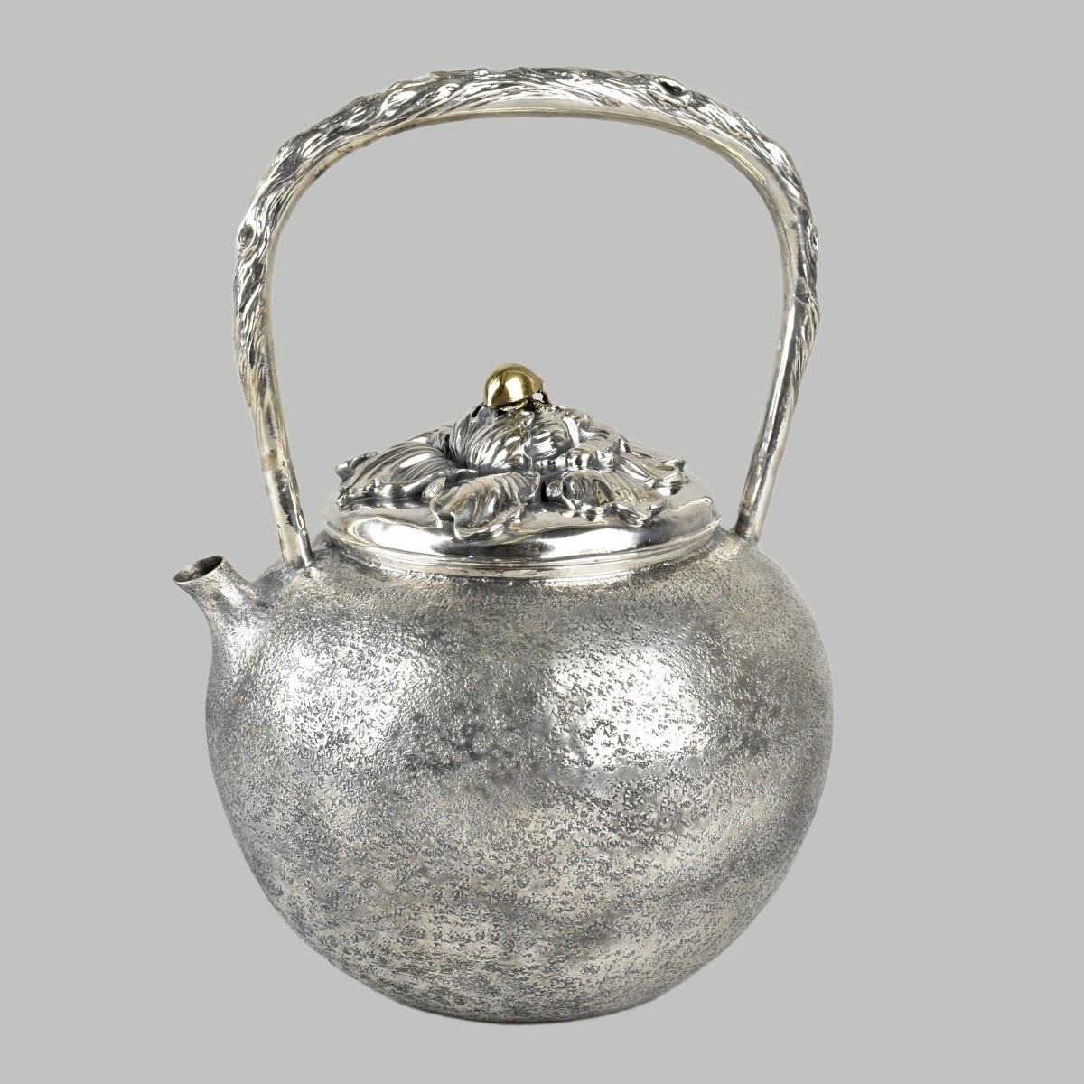 Japanese Silver Teapot