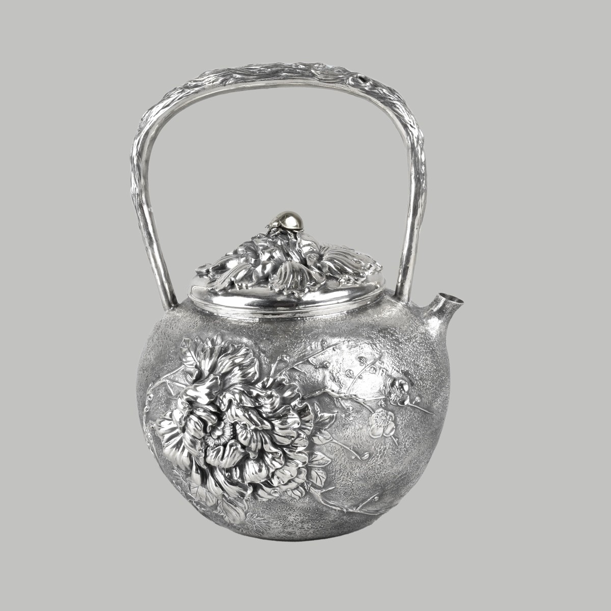 Japanese Silver Teapot