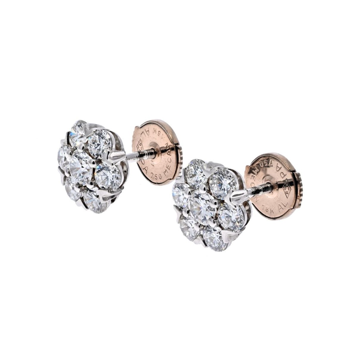 VCA Diamond Ear Studs