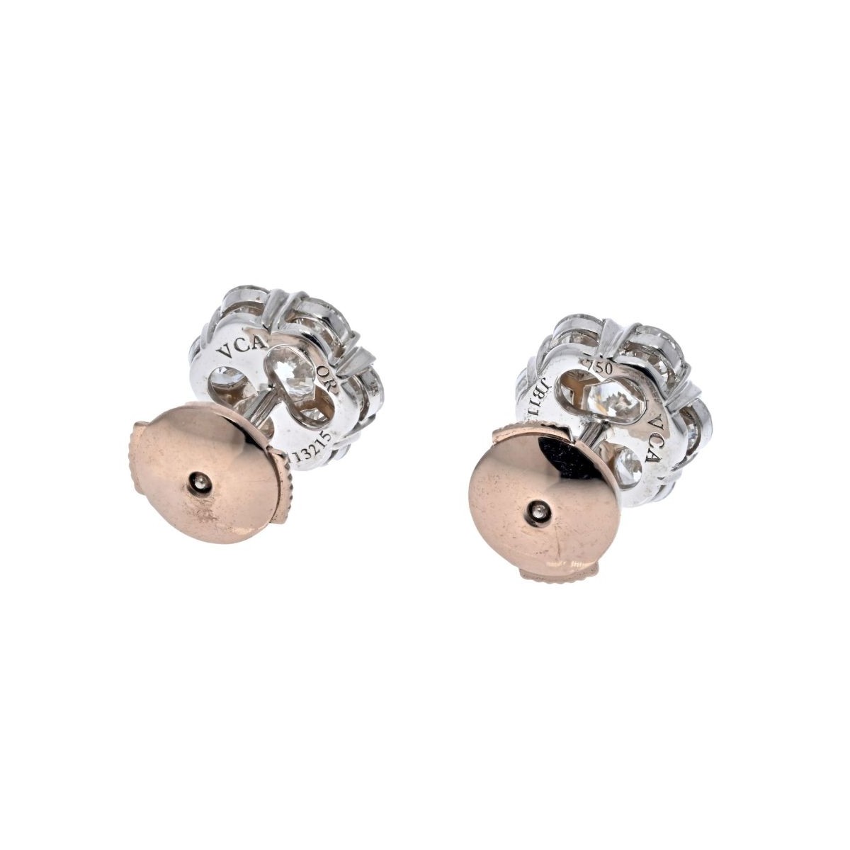 VCA Diamond Ear Studs