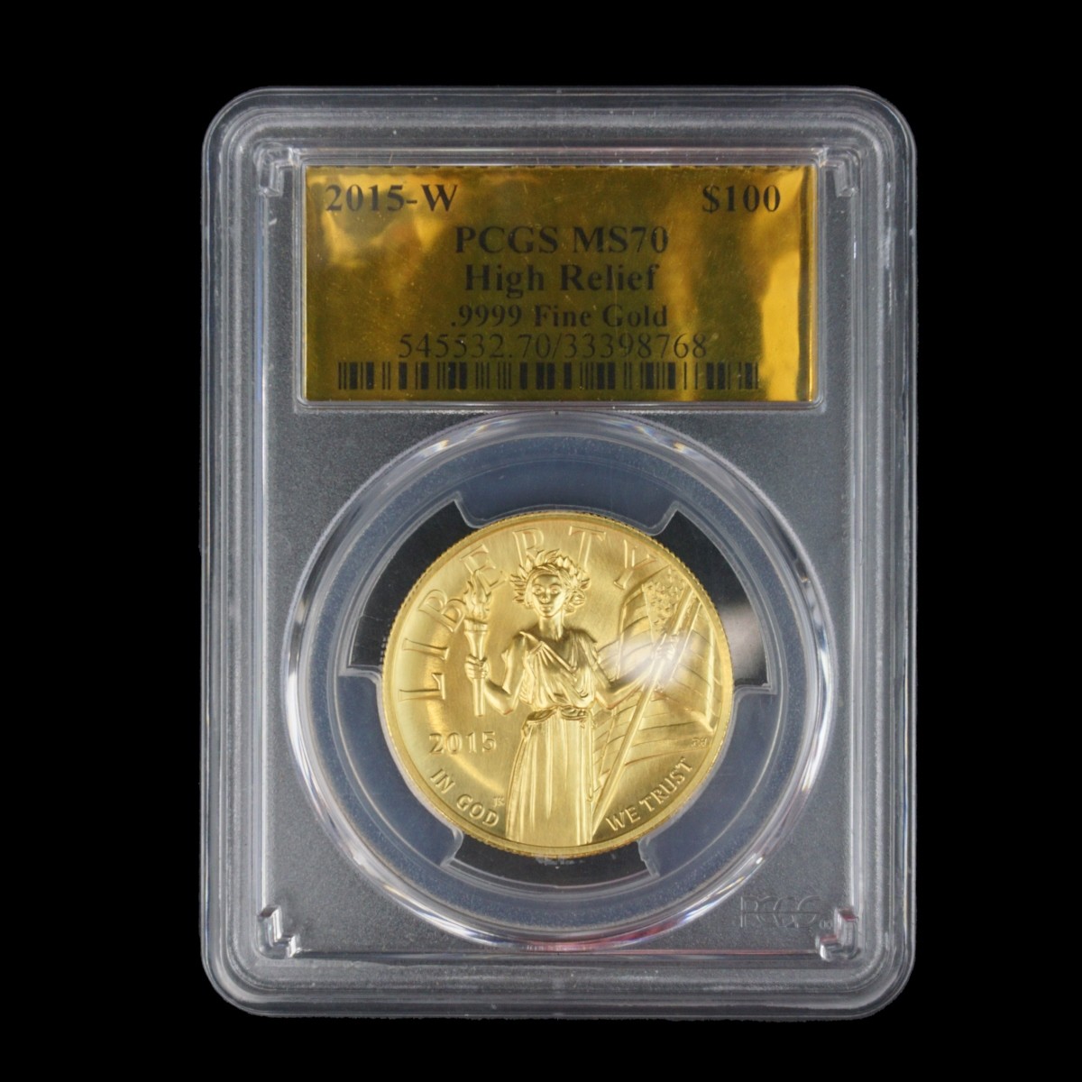 2015-W $100 Fine Gold Coin