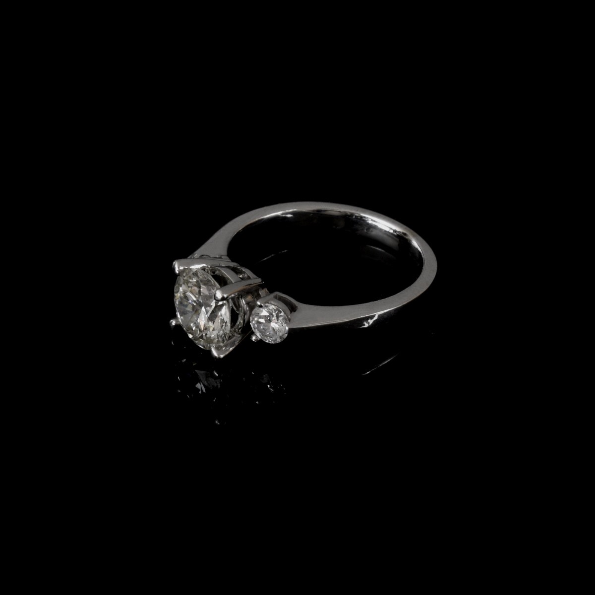 Diamond and 18K Ring