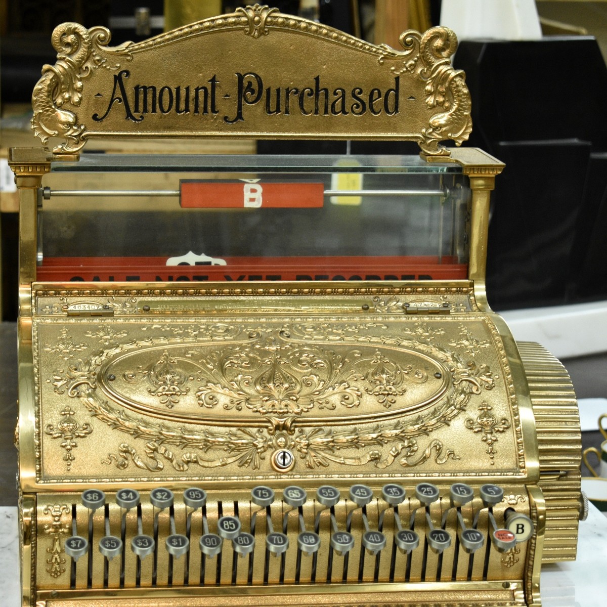 Antique National Cash Register Co Model 463407