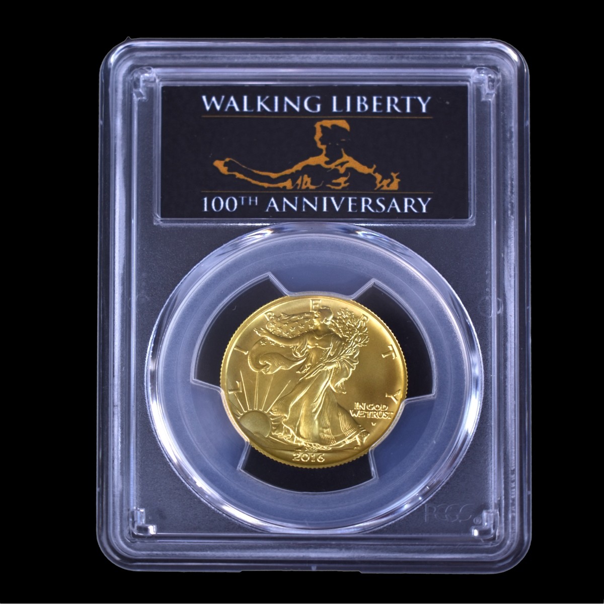 2016-W 50C Walking Liberty Gold Coin