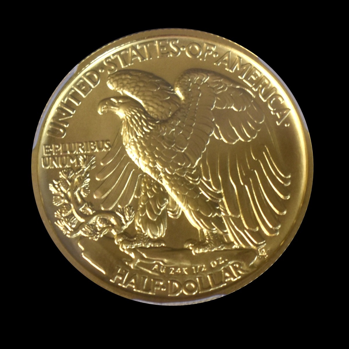 2016-W 50C Walking Liberty Gold Coin